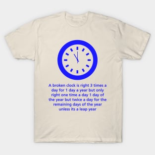 Leap Clock T-Shirt